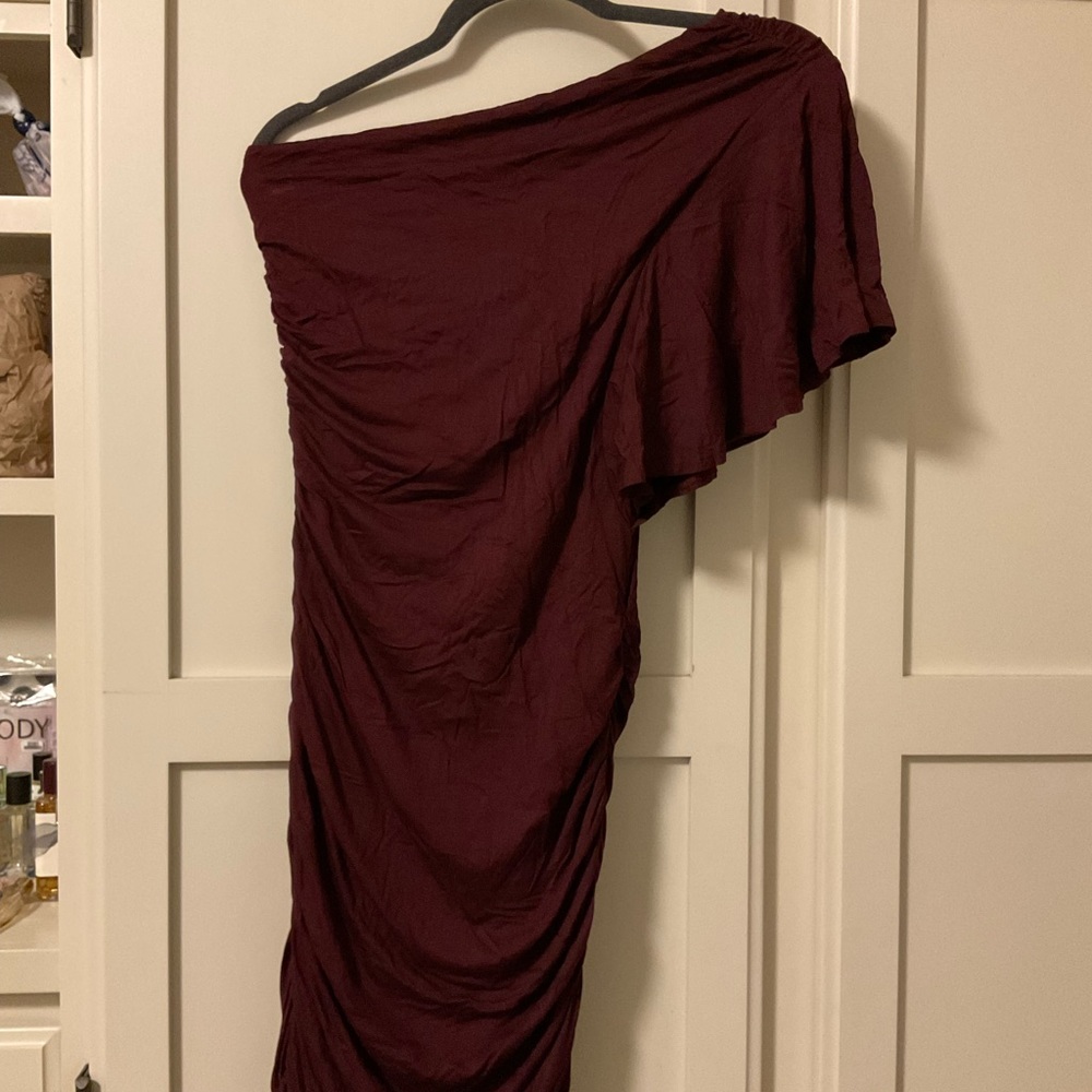 One Shoulder Bodycon Fitted dress size Small